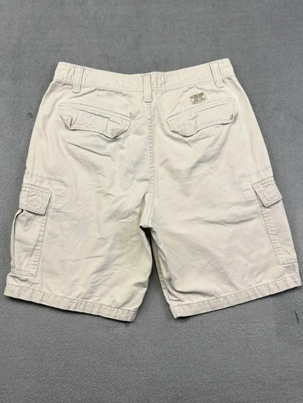 Men's US Polo Assn Heavy Cargo Beige Shorts